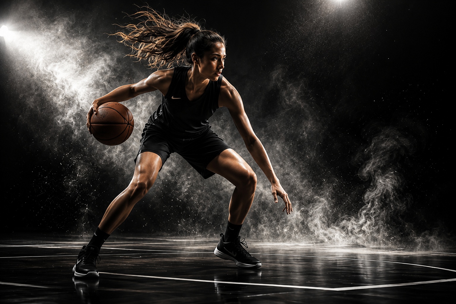 Basketball athlete campaign