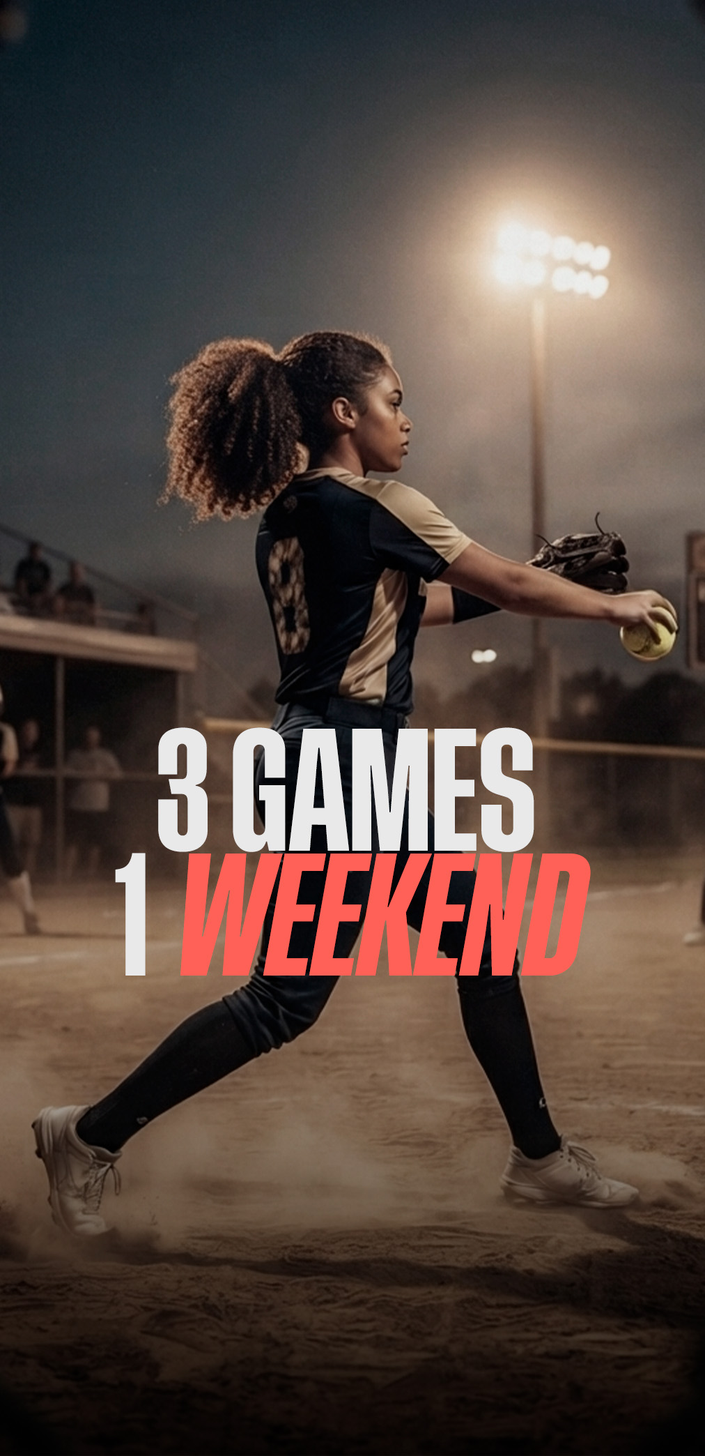 Tournament athlete poster